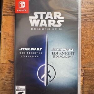 Nintendo Switch Star Wars Jedi Knight Collection - Black and Silver